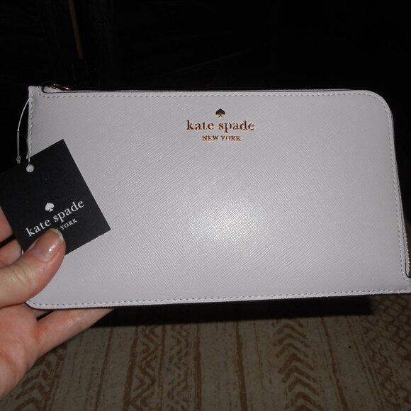 NWT light purple lilac Kate Spade wristlet - Picture 4 of 8